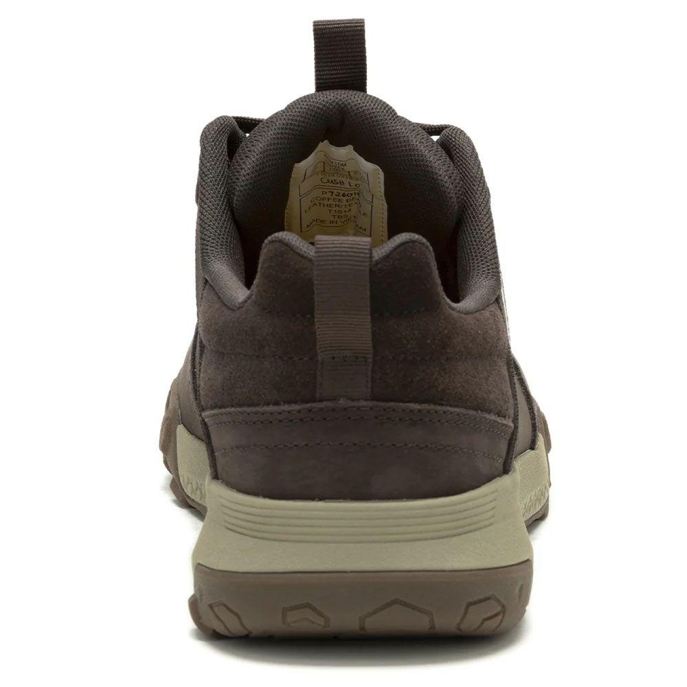 Zapatilla Cuero CAT Hombre Hex Ready Lo Café-4