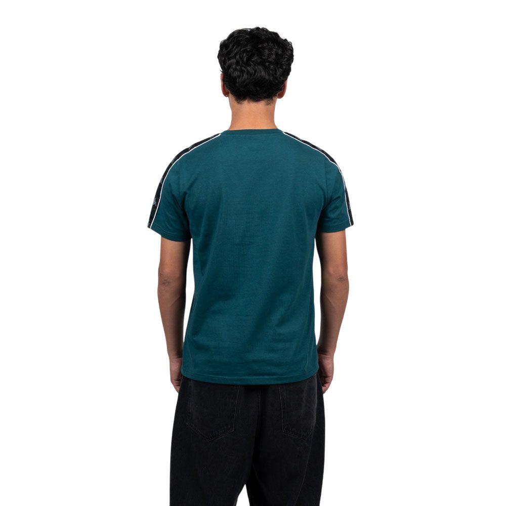 Polera Kappa Hombre Logo Front Verde-3