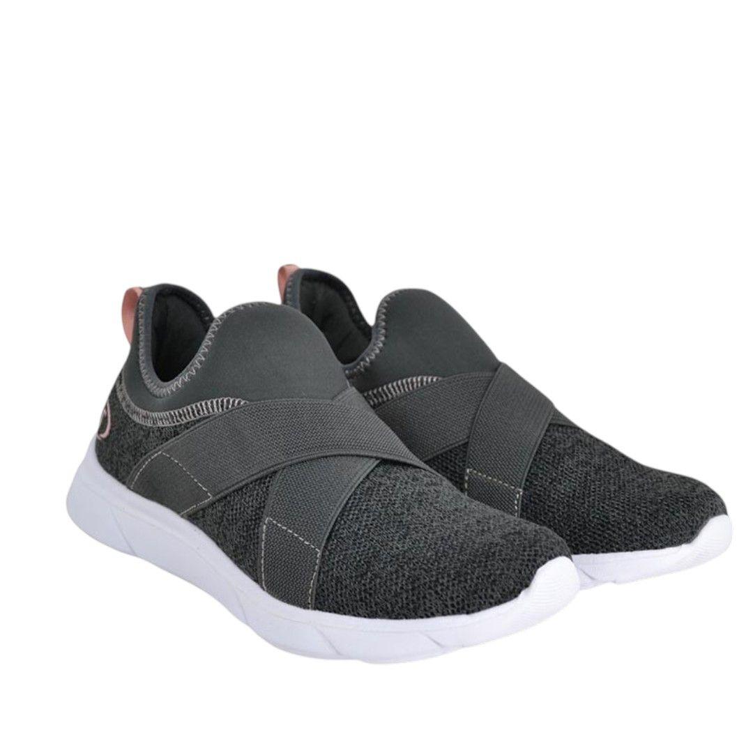 Zapatilla Mujer Urbana Mesh Spalding ZFF2025 Gris-1