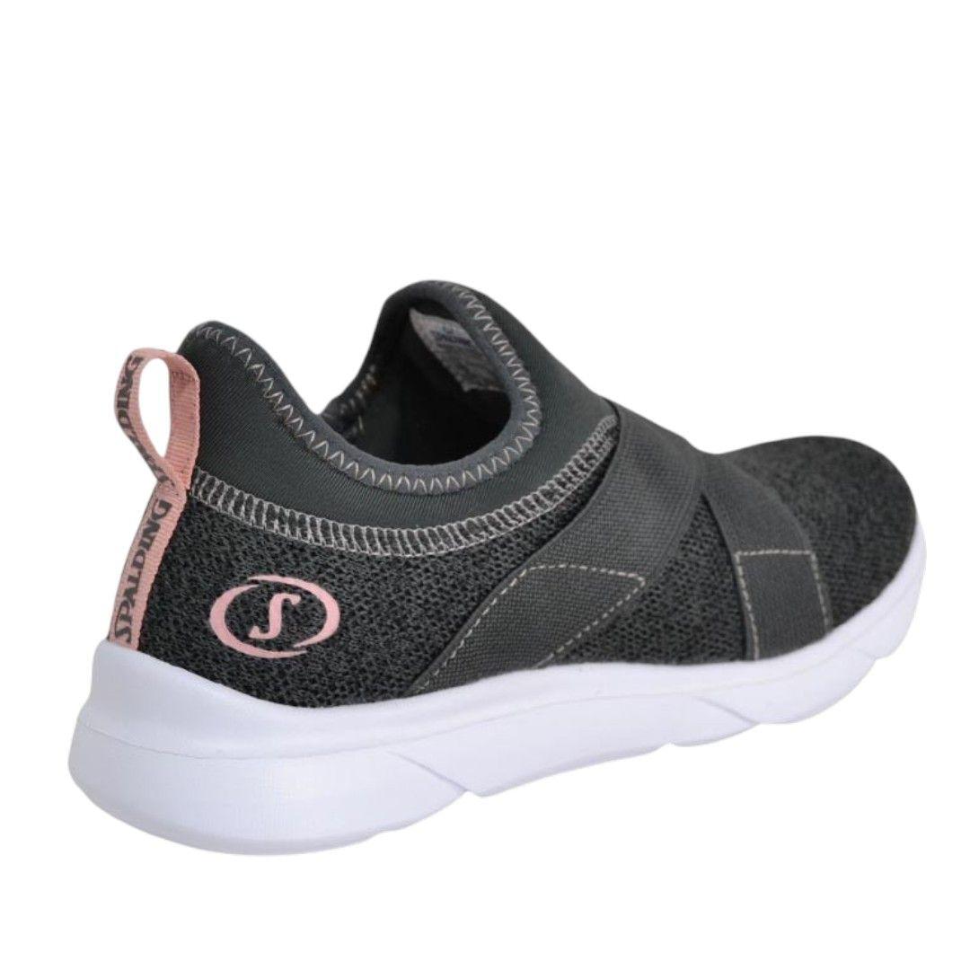Zapatilla Mujer Urbana Mesh Spalding ZFF2025 Gris-2