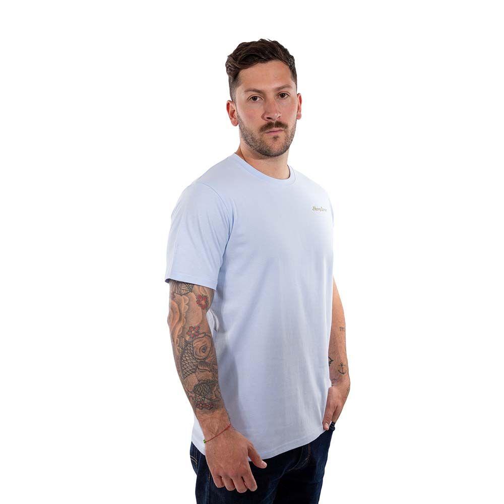 Polera Manga Corta Hombre Cali Celeste Hang Loose-3