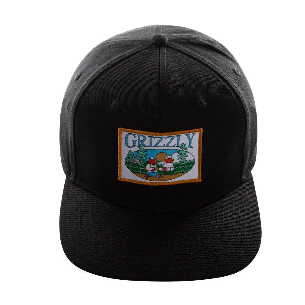 Jockey Negro Grizzly Staycation Snapback Labelwith EmbRaised-3
