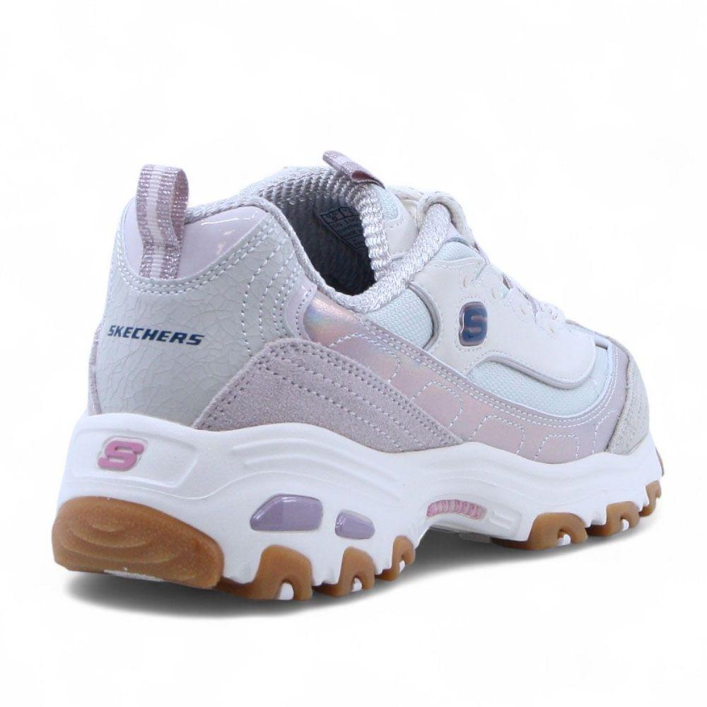 Zapatillas Mujer Skechers D'Lites-Dazzling Shine Rosa Claro 150556-LTPK-3