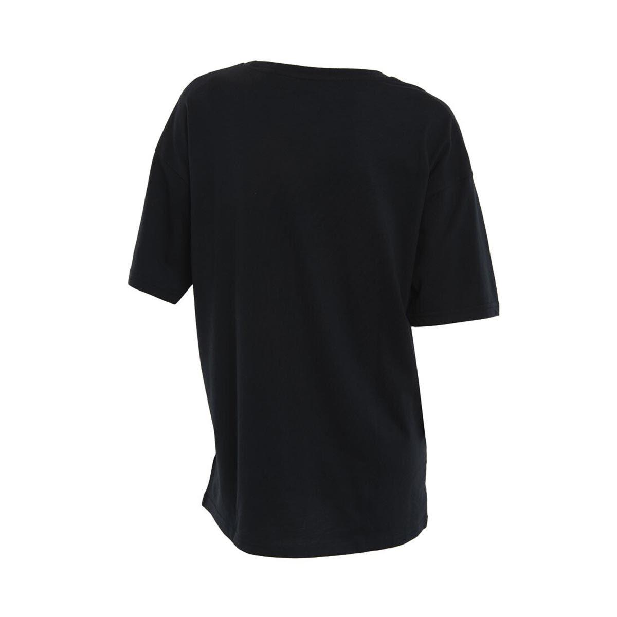 Polera Mujer Kappa Negro Deportiva Confort-1