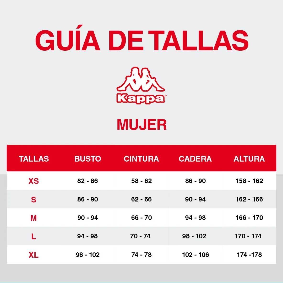 Polera Mujer Kappa Negro Deportiva Confort-4