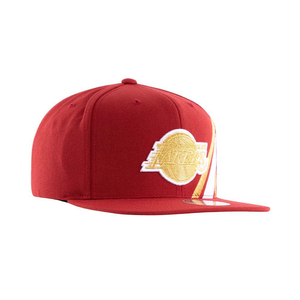 Gorro Angeles Lakers Gold Burdeo Mitchell And Ness-2