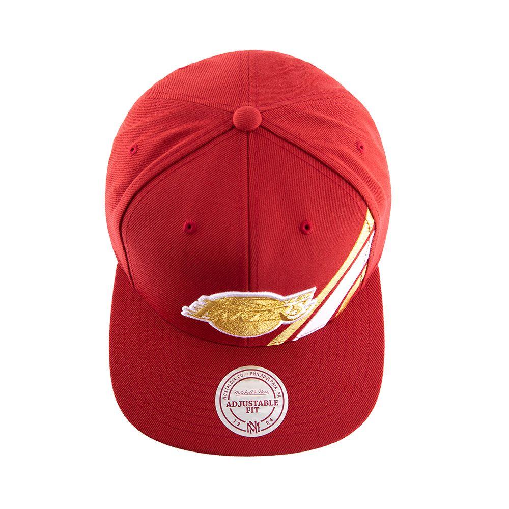 Gorro Angeles Lakers Gold Burdeo Mitchell And Ness-4