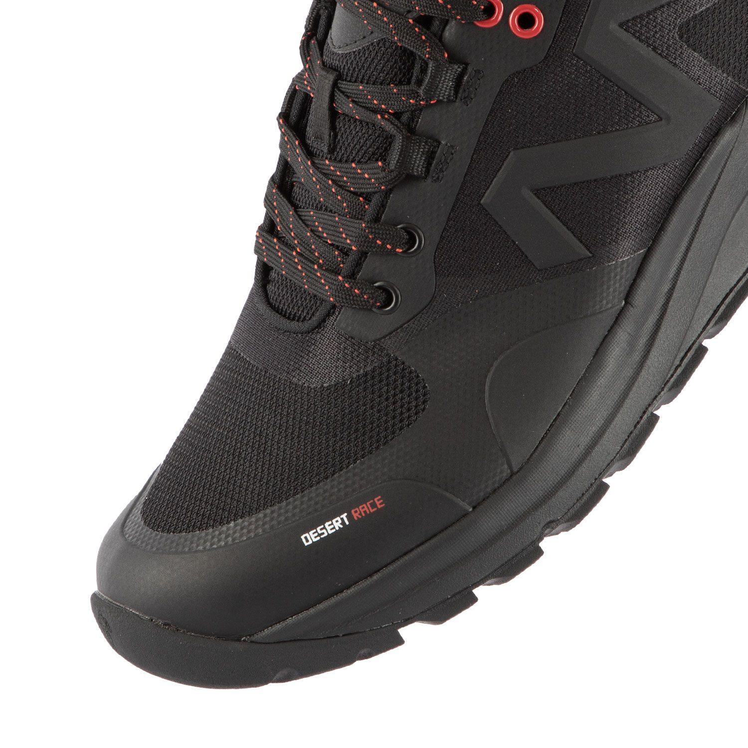 Zapatilla Hombre Trail Running Negro Rojo Desert Race Dr28 Michelin Footwear-4