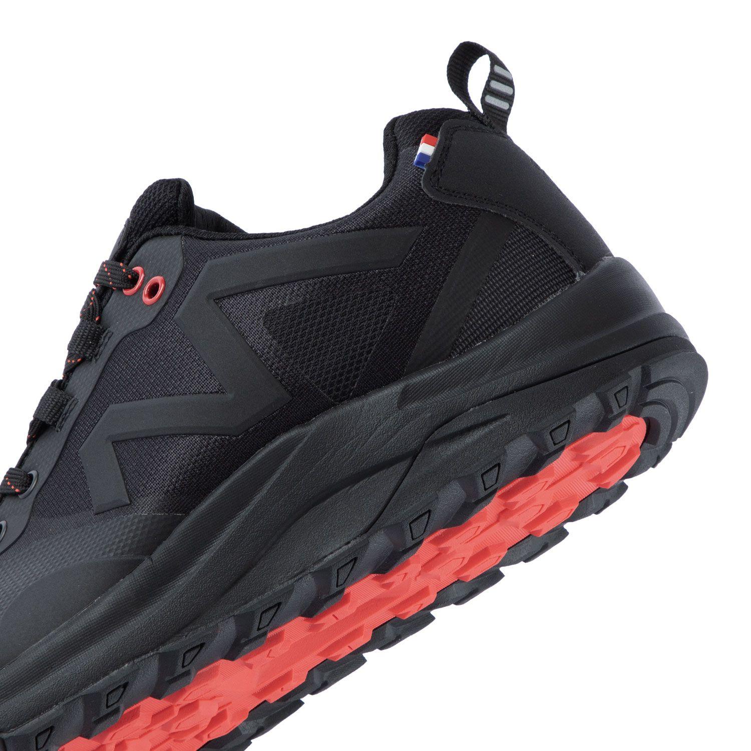 Zapatilla Hombre Trail Running Negro Rojo Desert Race Dr28 Michelin Footwear-5