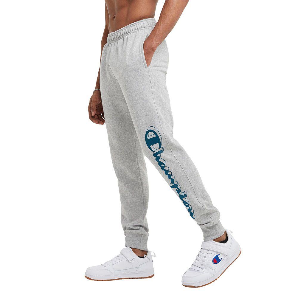 Jogger Hombre Champion Gris Powerblend Graphic-2