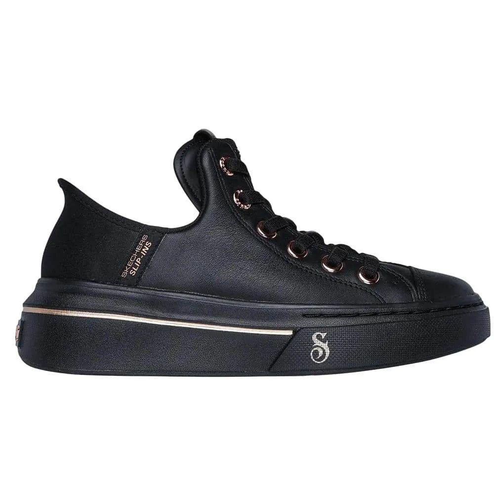 Zapatillas Urbanas Mujer Skechers x Snoop One Og Leather Slip-ins Negro 186001-BBK-0