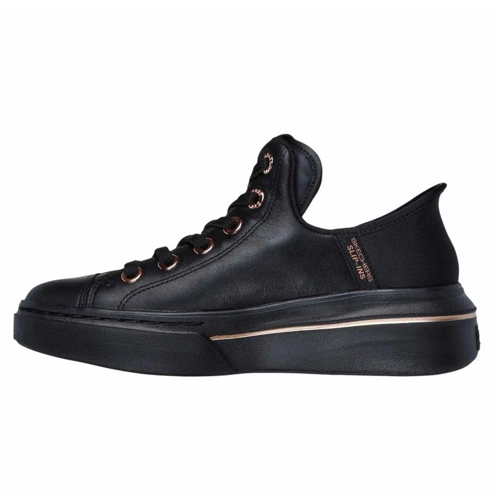 Zapatillas Urbanas Mujer Skechers x Snoop One Og Leather Slip-ins Negro 186001-BBK-1