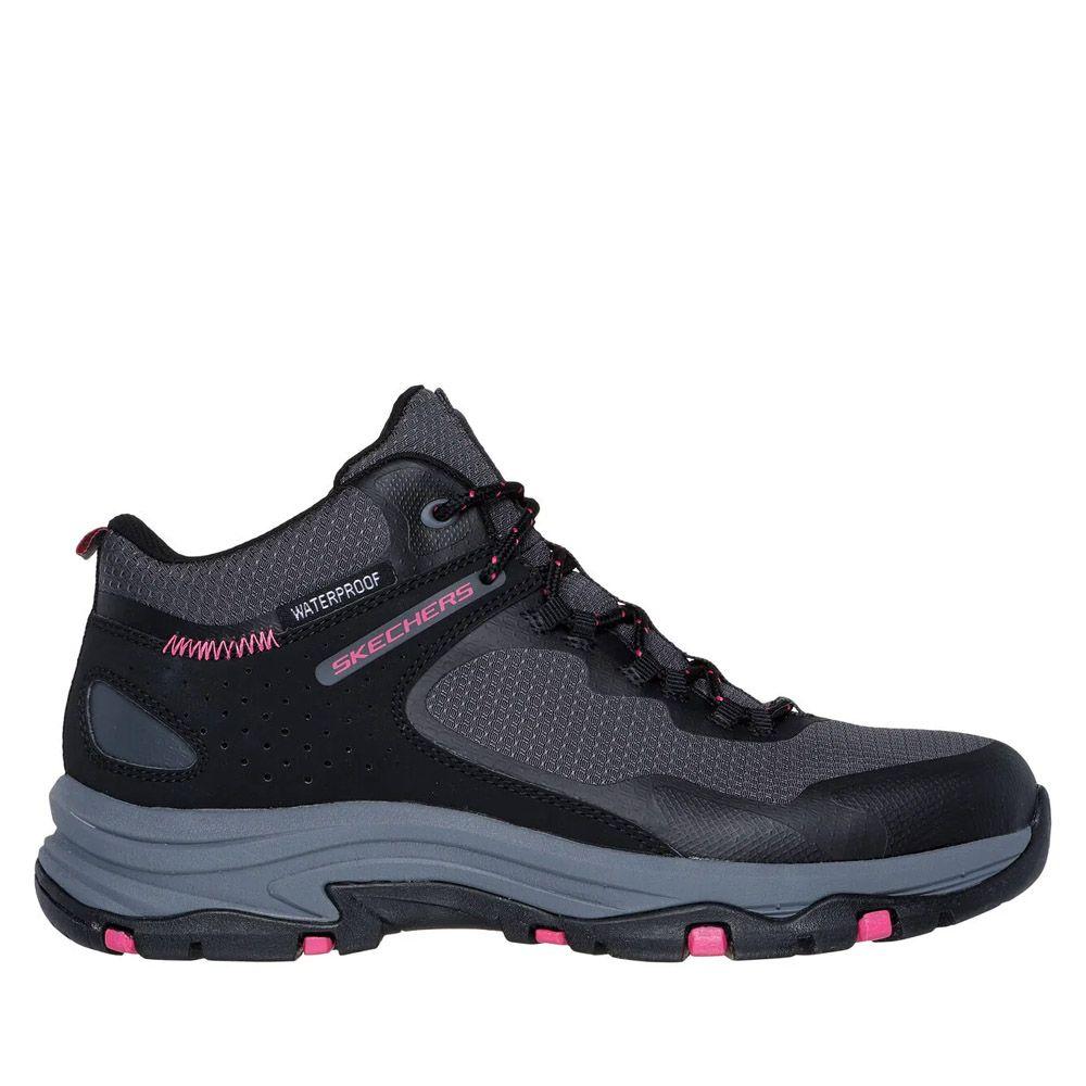 Zapatillas Outdoor Skechers Mujer Trego 180004-BKHP-0