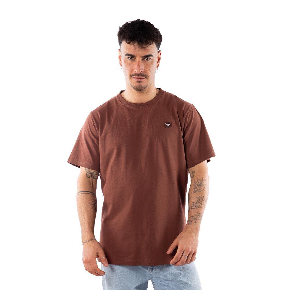 Polera Hombre T-Shirt Hang Loose Coffee Essencial-0