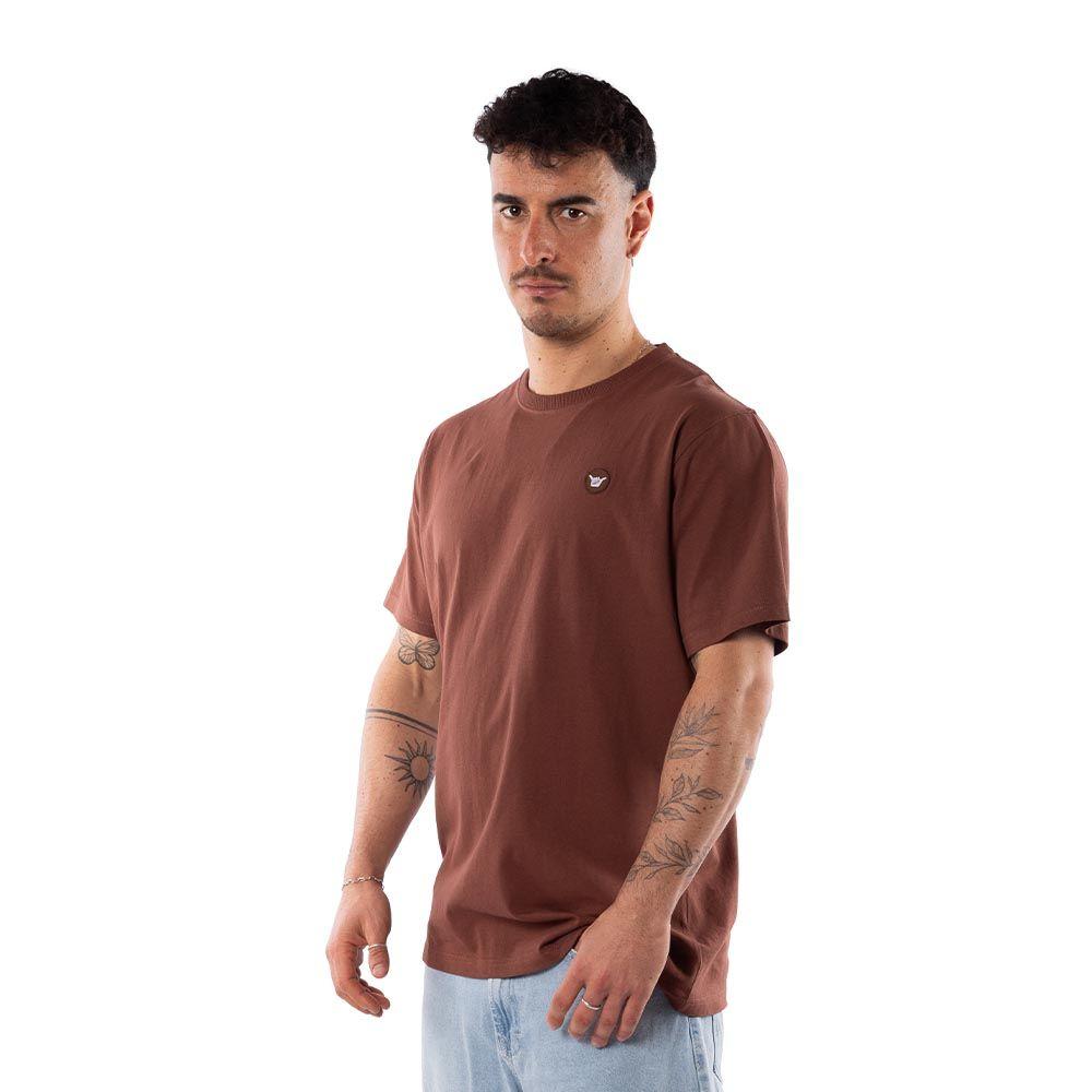 Polera Hombre T-Shirt Hang Loose Coffee Essencial-2