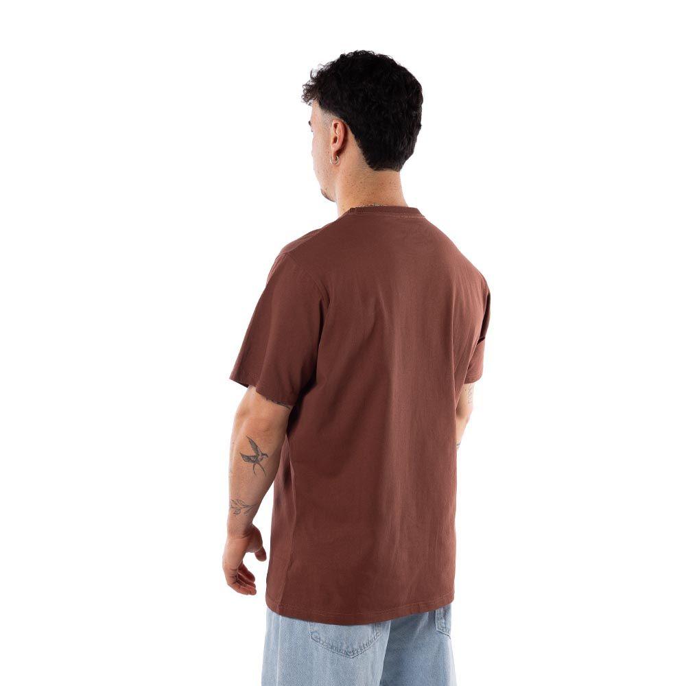 Polera Hombre T-Shirt Hang Loose Coffee Essencial-3