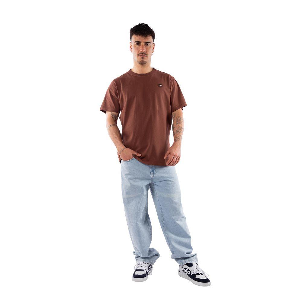 Polera Hombre T-Shirt Hang Loose Coffee Essencial-4