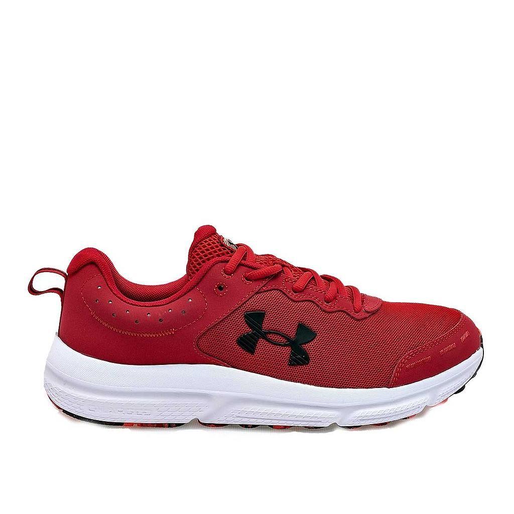 Zapatillas Running Hombre Under Armour Charged Assert 10 Rojo-0
