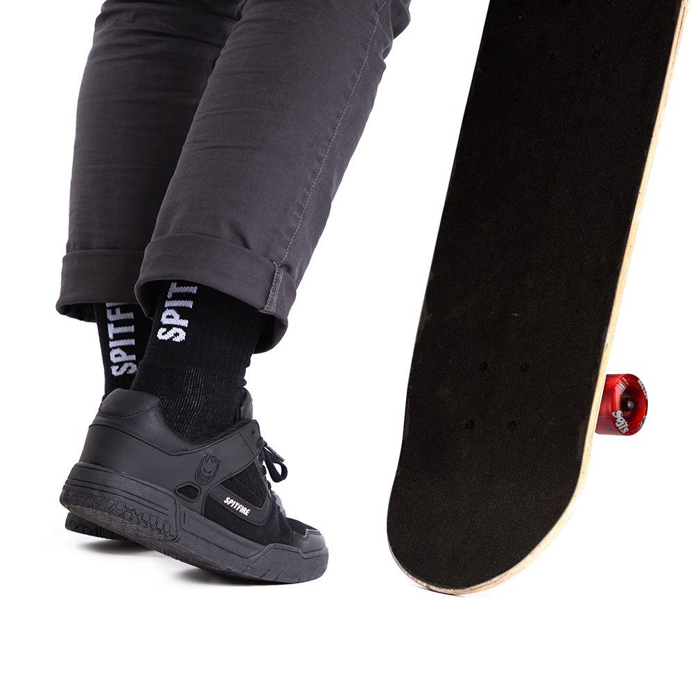 Pack calcetin largo negro Spitfire-2