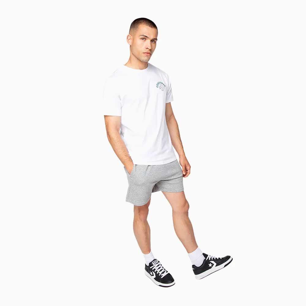 Polera Manga Corta Blanco Art of Utility Topo Converse-4