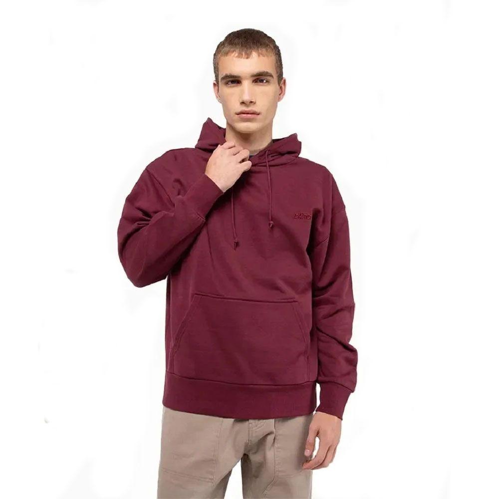 Polerón Hoodie Oversized Cons Hombre Converse Burdeo-0