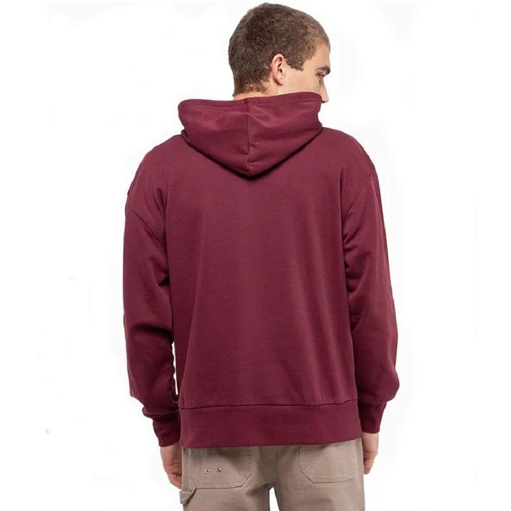 Polerón Hoodie Oversized Cons Hombre Converse Burdeo-3