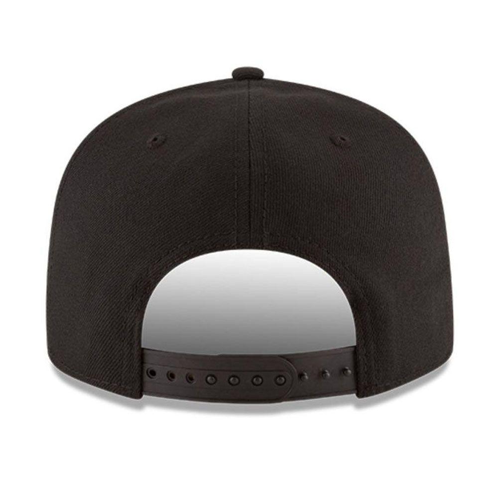 Gorra New Era 9FIFTY NBA Charlotte Hornets Black/White Dark Brown – Original-3