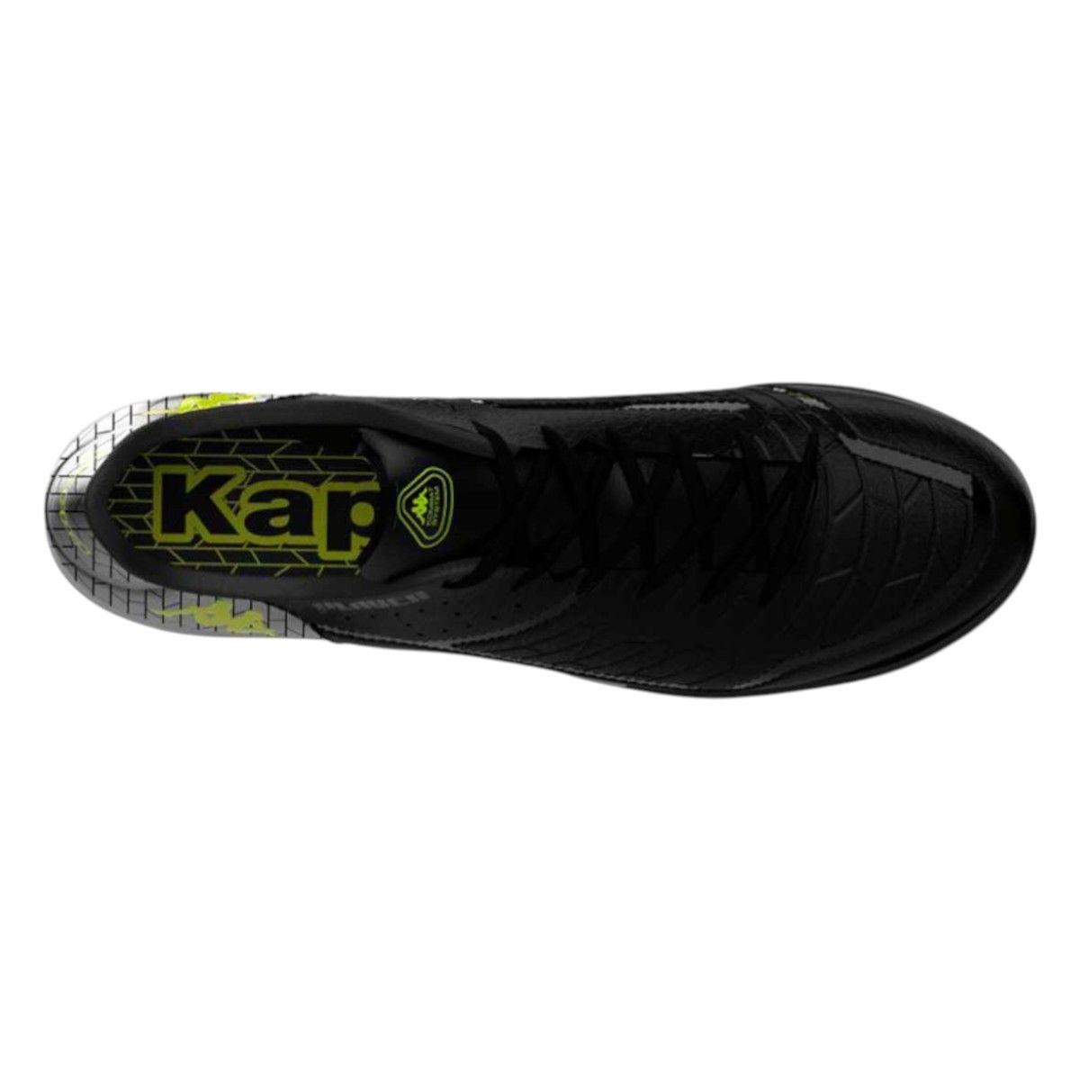Zapatilla Baby Fútbol Niño Kombat Player Turf Negro Amarillo-2