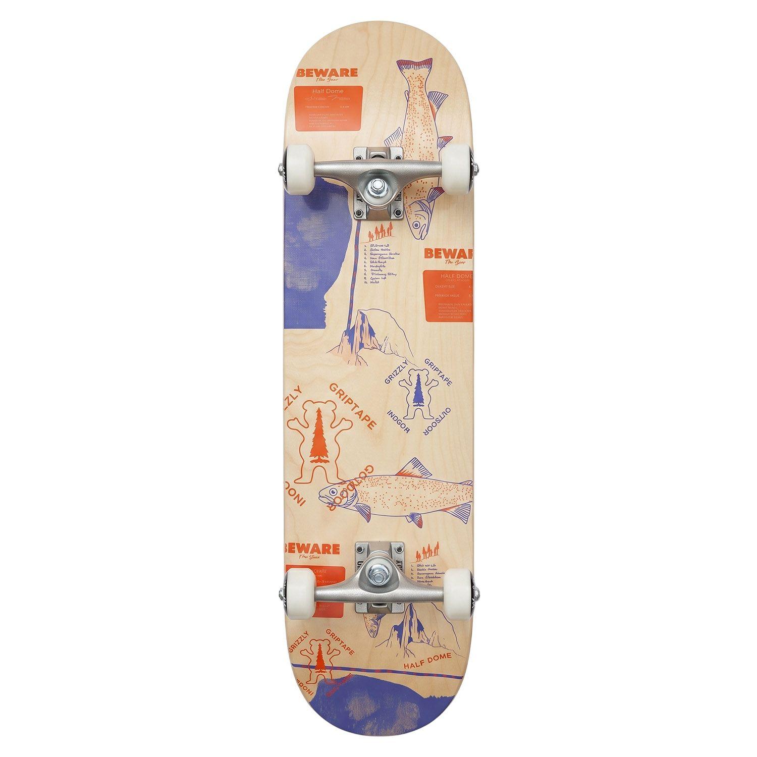 Tabla Skate Completa Half Dome 8.0'' Grizzly Griptape-2