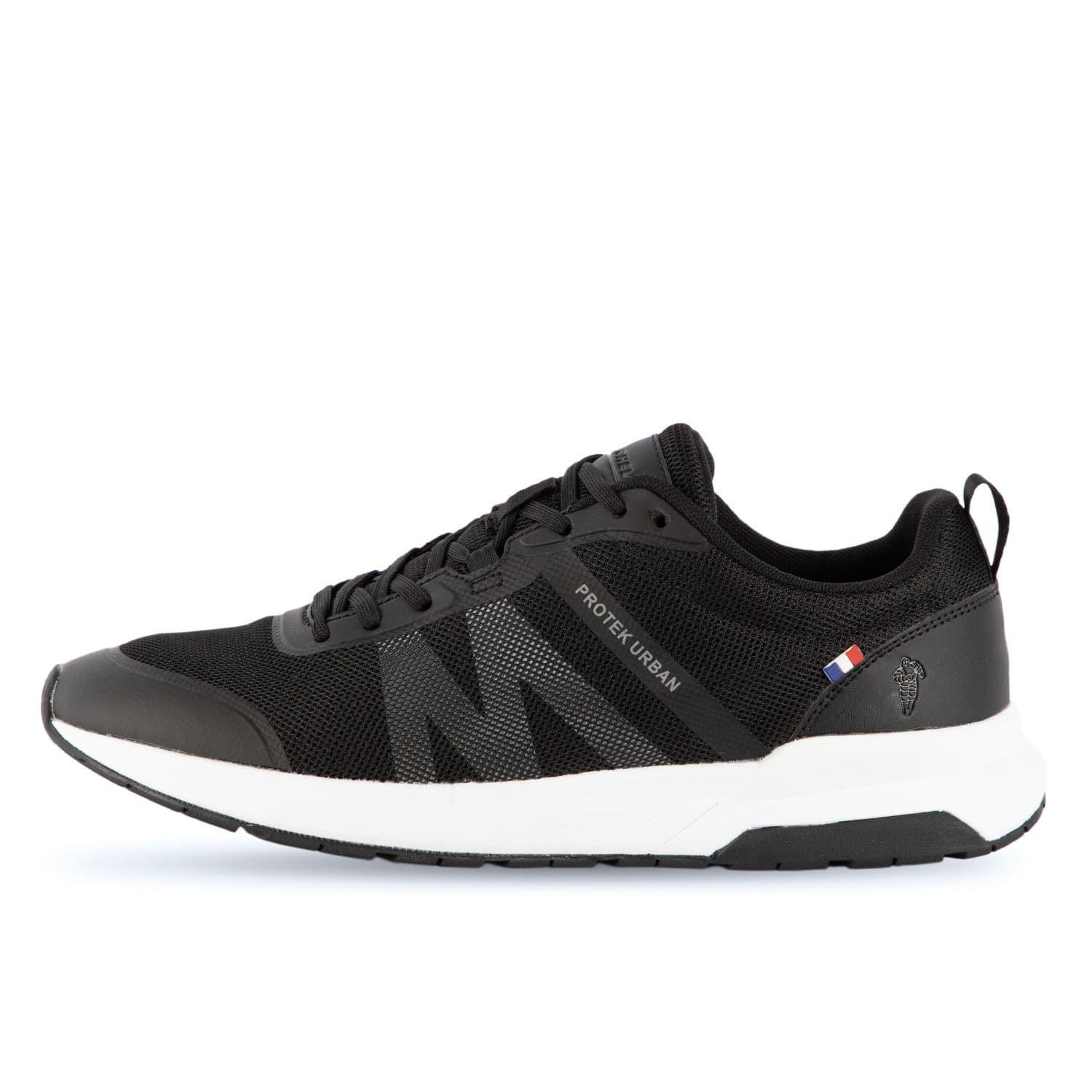 Zapatilla Hombre Negro Gris Protek Urban Pu15 Michelin Footwear-1