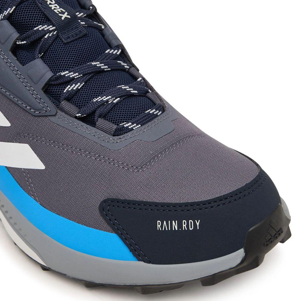 Zapatos Terrex Adidas Senderismo Anylander Mid Rain Gris Azul-2