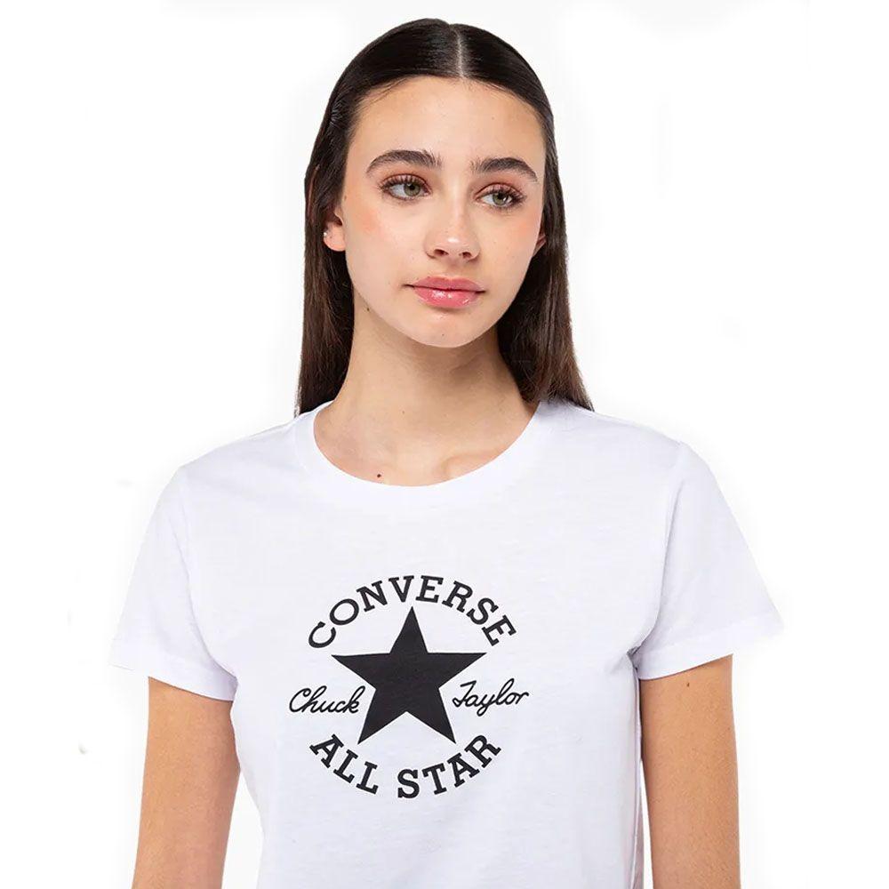 Polera Mujer Chuck All Star Converse Blanco-1