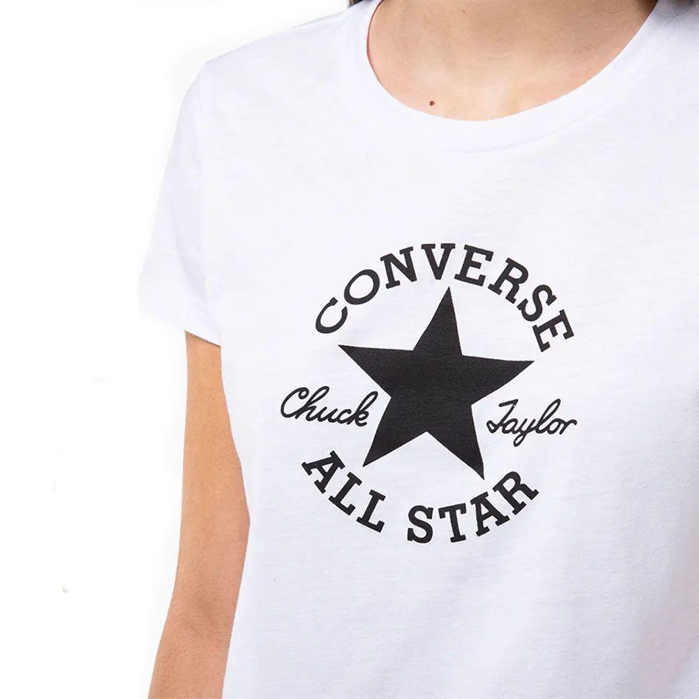 Polera Mujer Chuck All Star Converse Blanco-2