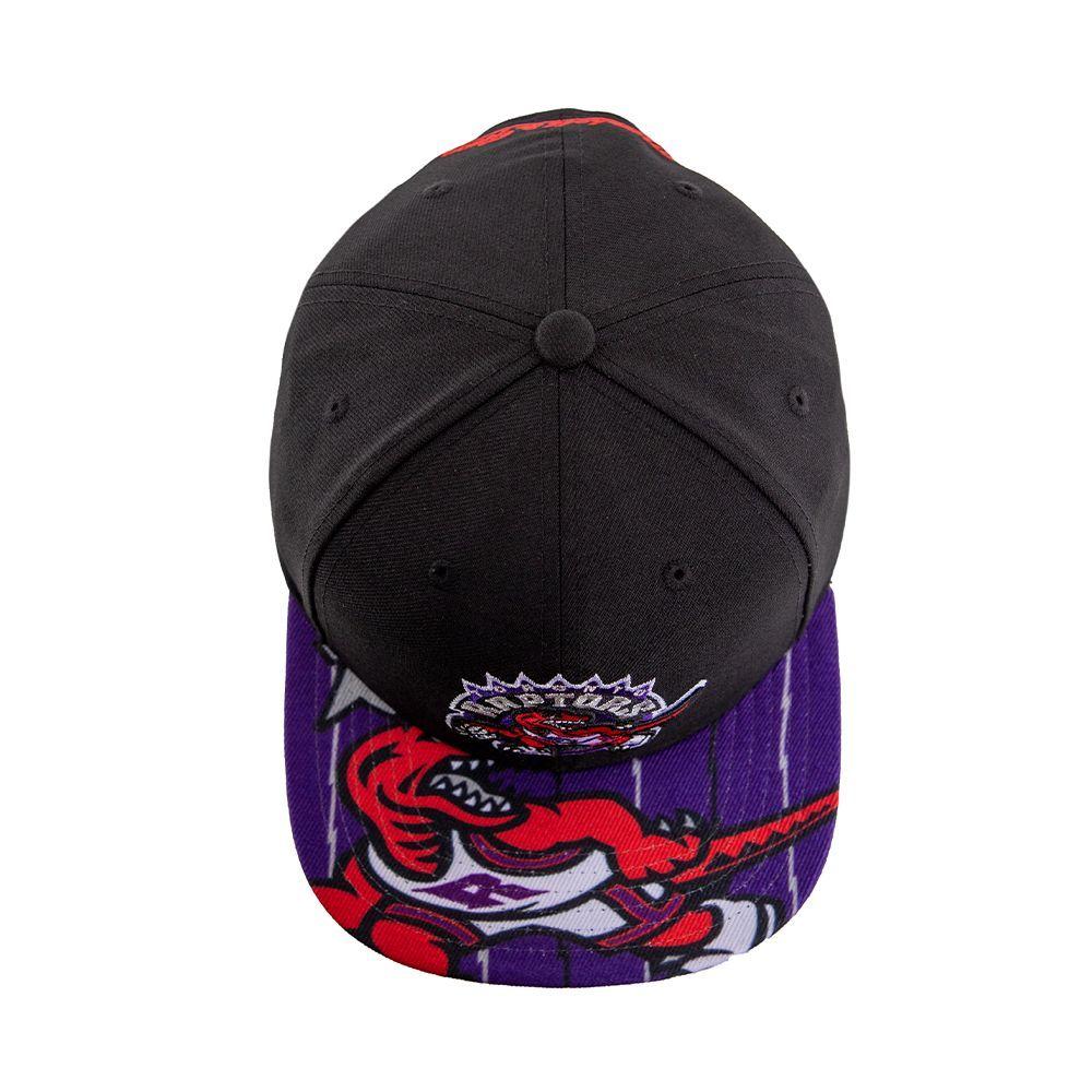 Gorro Raptors Sublimado Negro Morado Mitchell and Ness-4