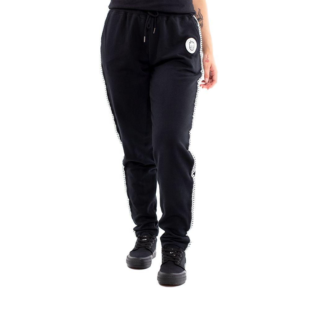 Jogger Mujer Side Lines Spitfire Negro-0