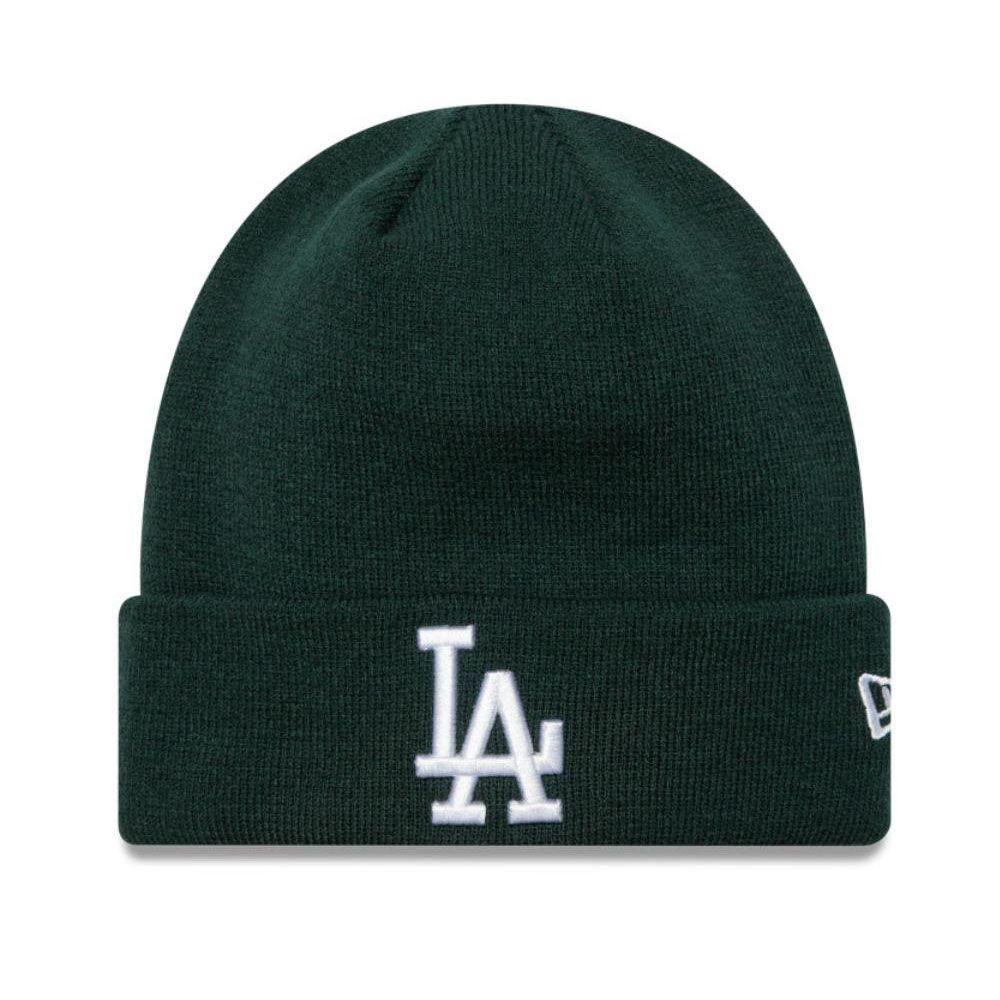 Beanie New Era Los Angeles Dodgers MLB League Essentials Dark Green-0