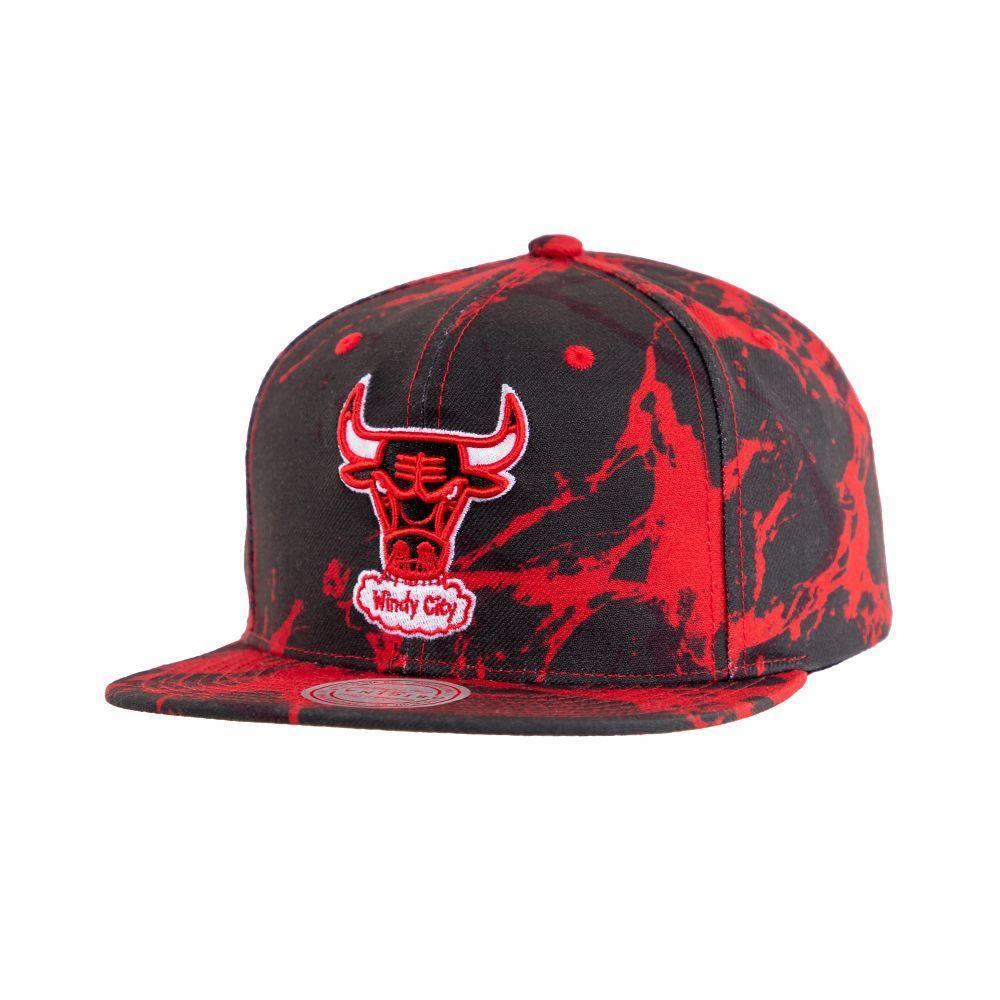 Gorro Chicago Bulls Windy Negro Mitchell and Ness-2