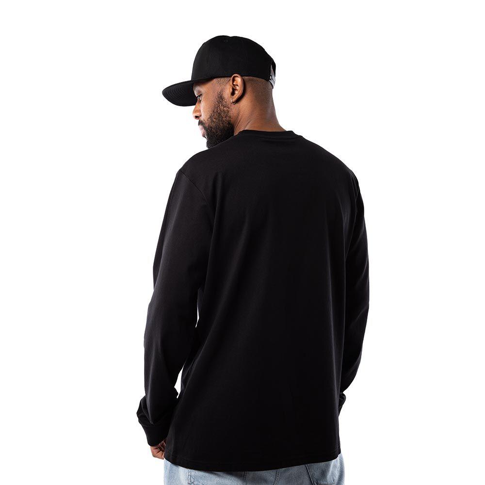 Polera Manga Larga Hombre Grizzly Griptape Embroidered OG Bear Negro-5