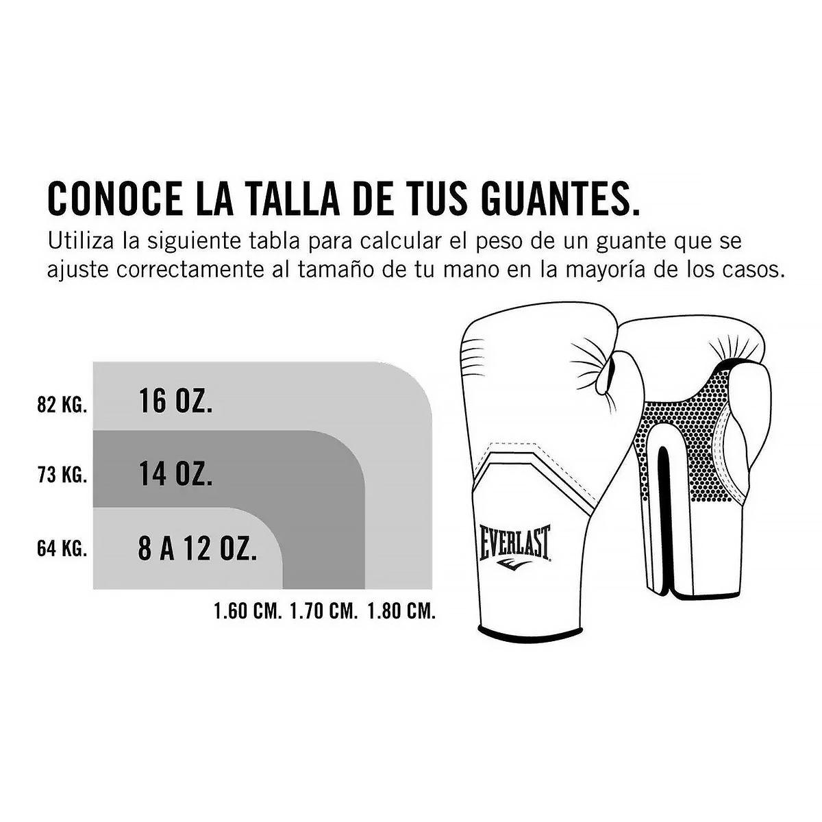 Guantes Box Everlast Elite 2 Negro Dorado-4