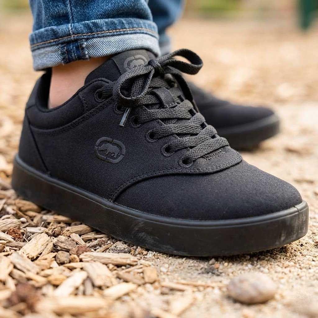 Zapatillas Urbanas Niños Ecko Textil Negro-2