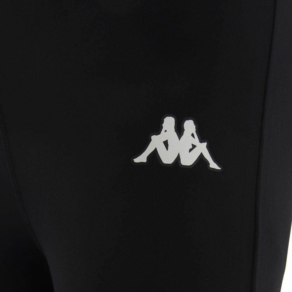 Calza De Mujer Kappa Urbano Negro-2
