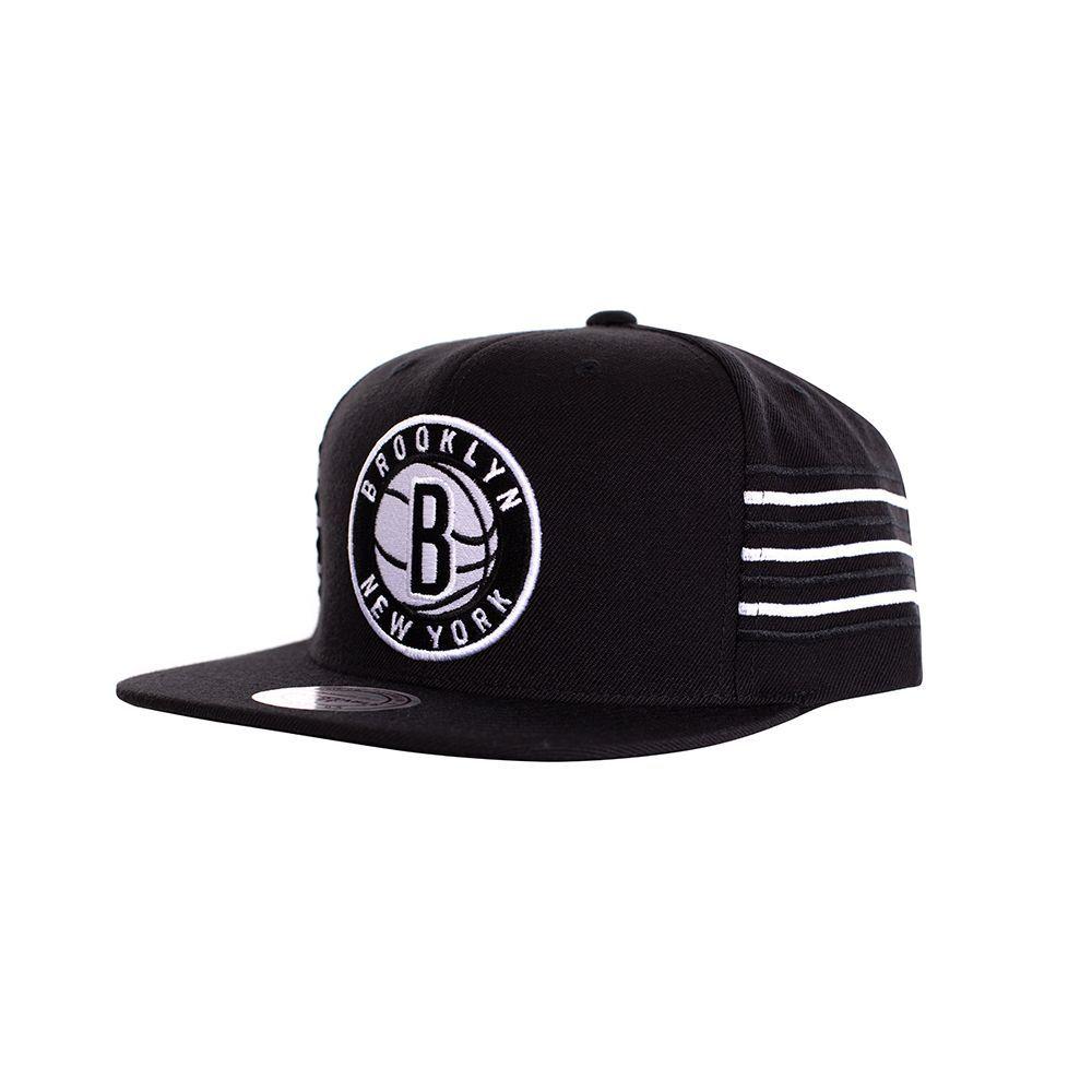 Gorro Brooklyn Nets Logo Redondo Negro Mitchell And Ness-1