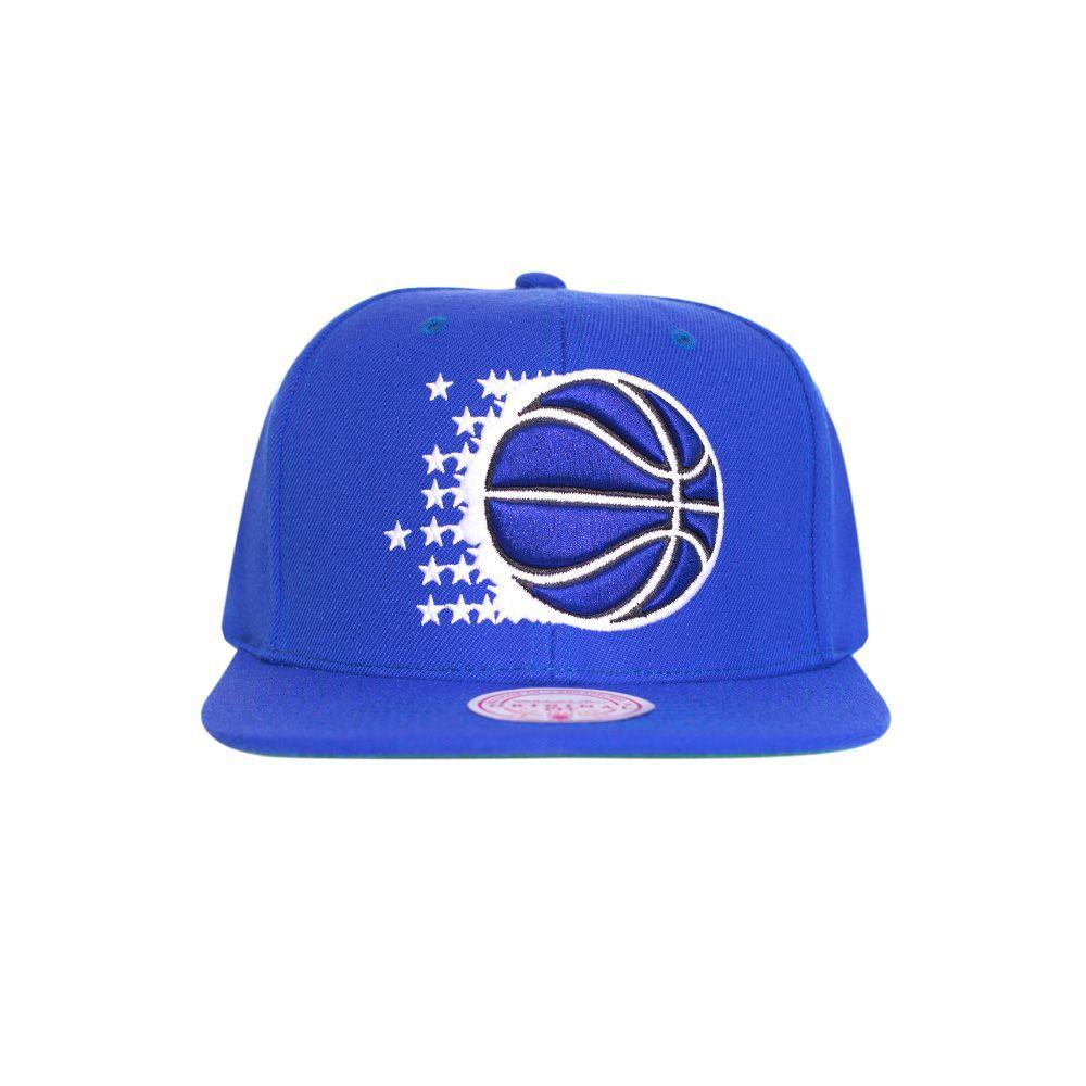Gorro Snapback Orlando Magic Visera Plana Azul Mitchell and Ness-0