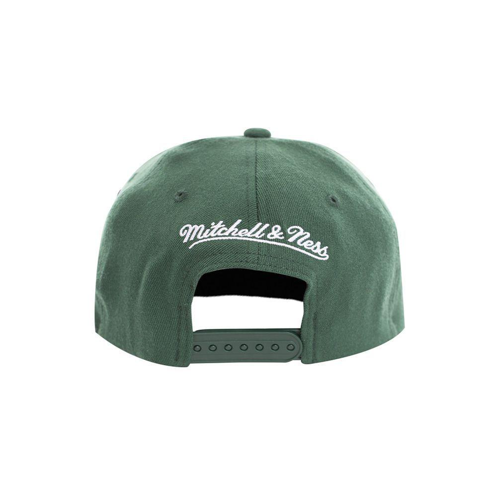 Gorro Snapback Seattle Sonics Visera Curva Verde Mitchell and Ness-1