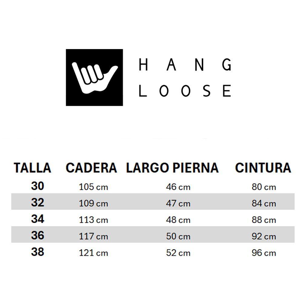 Traje De Baño Hombre Flow Negro Hang Loose-6