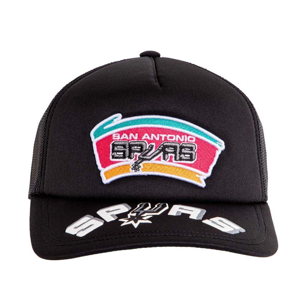 Gorro Jockey Trucker Nba San Antonio Spurs Negro M&N-0