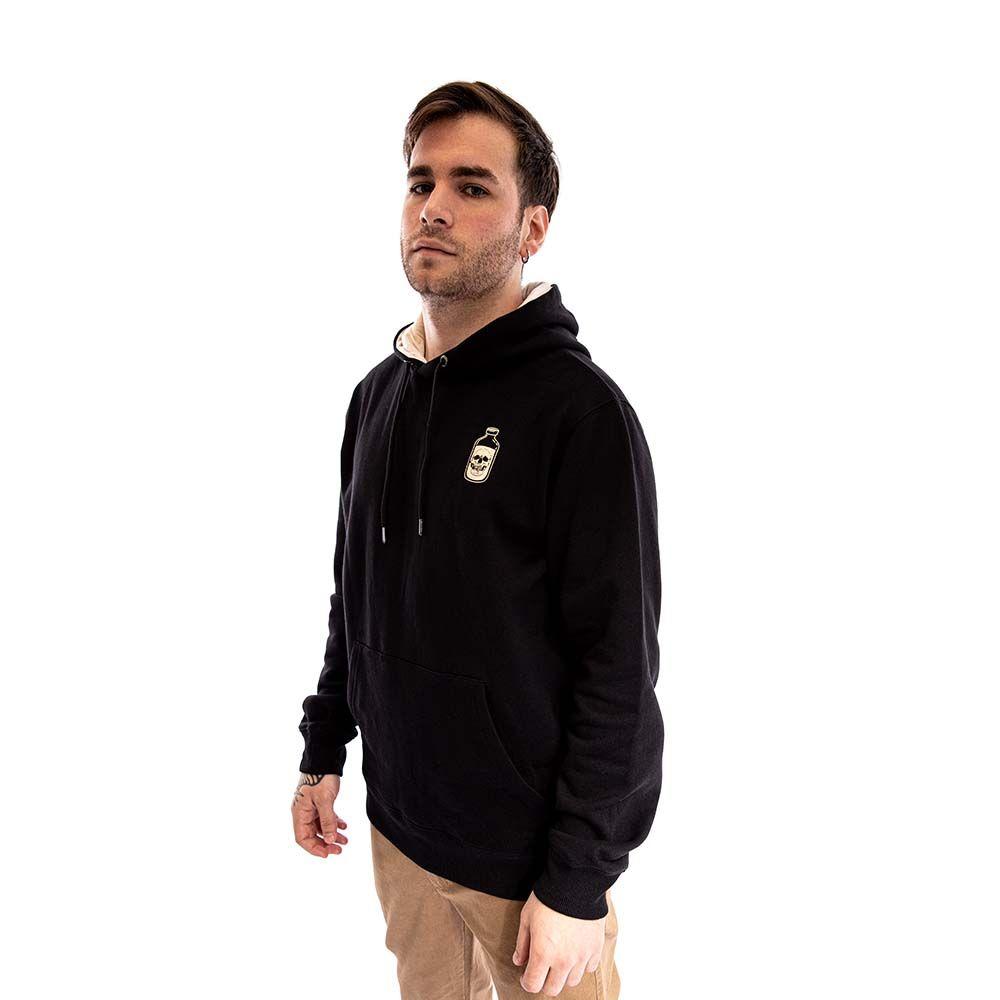 Polerón Hoodie Death Formula Negro Jackass-0