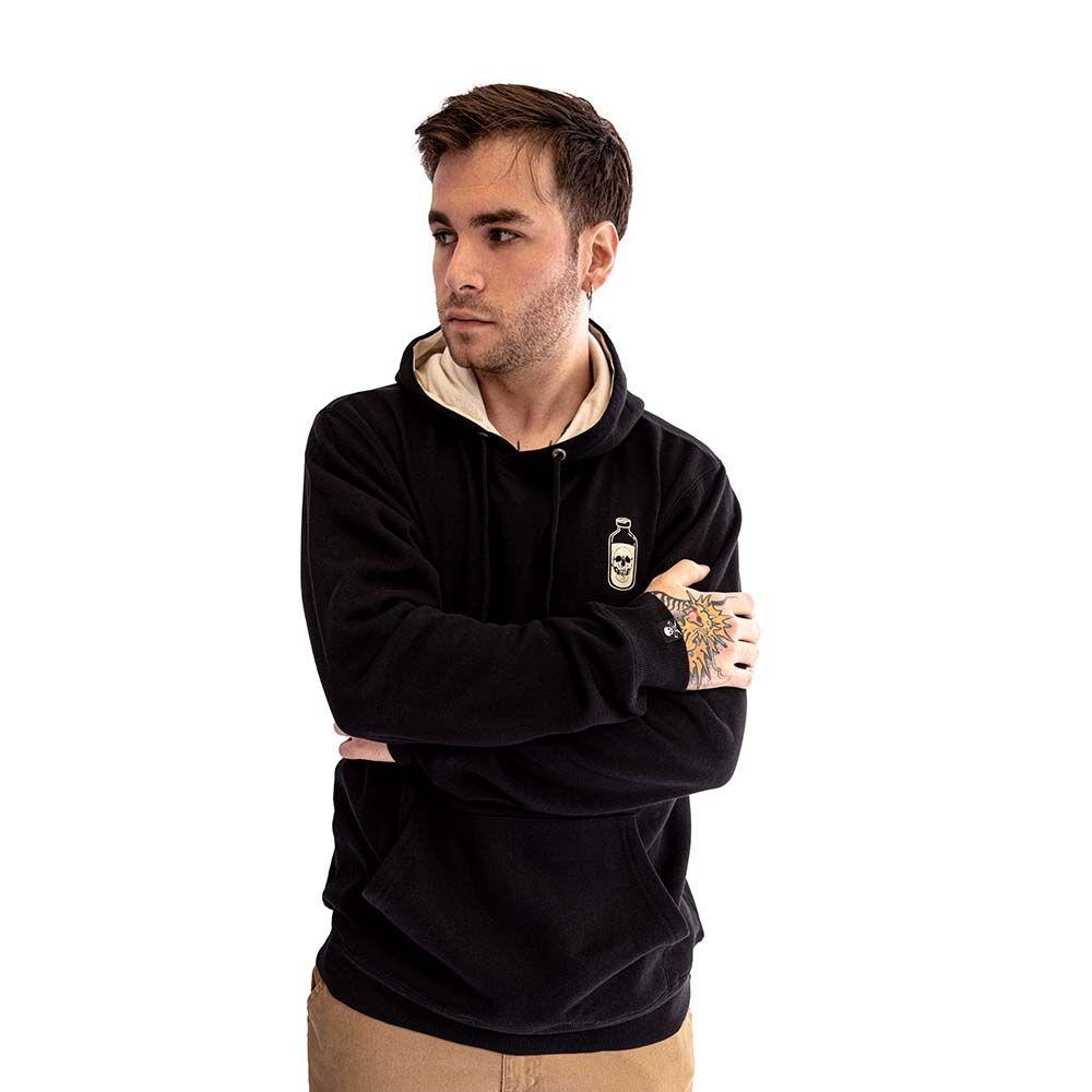 Polerón Hoodie Death Formula Negro Jackass-1