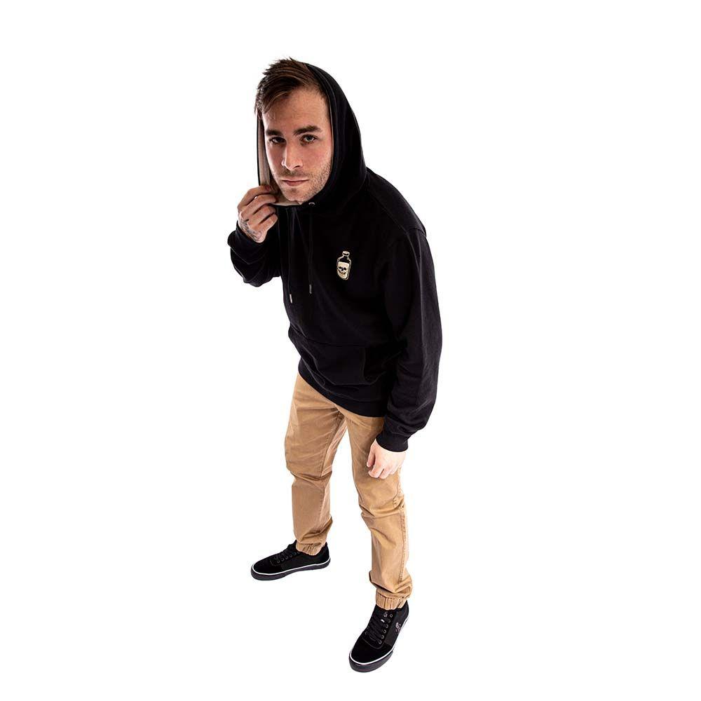 Polerón Hoodie Death Formula Negro Jackass-4