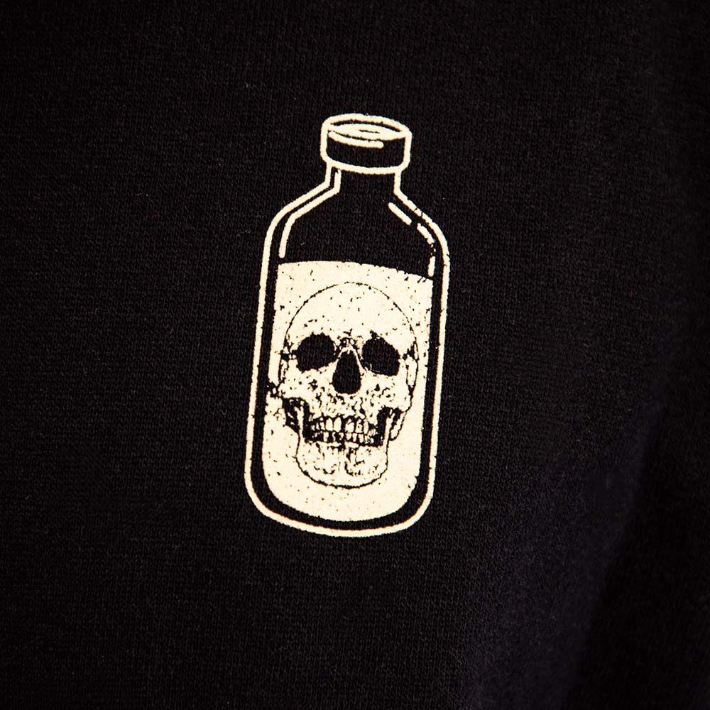 Polerón Hoodie Death Formula Negro Jackass-6